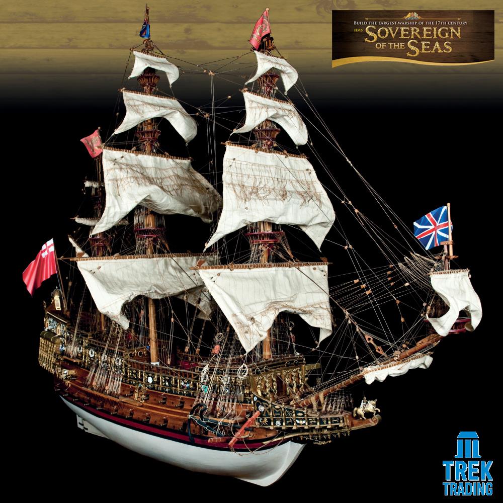 Sovereign of the Seas Complete Kit with 3 Special Gifts & Printed Manual - Image 4