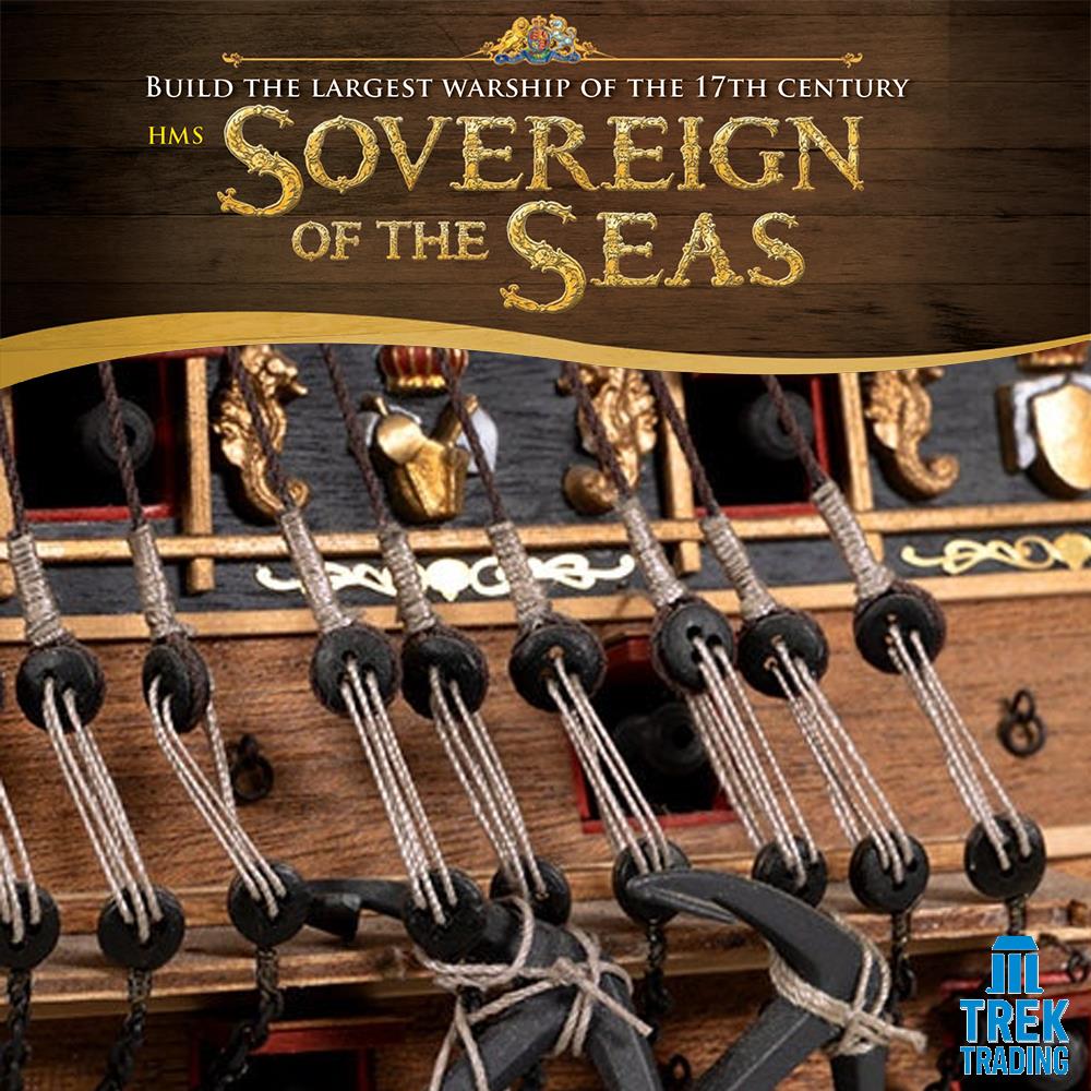 Sovereign of the Seas Complete Kit with 3 Special Gifts & Printed Manual - Image 9